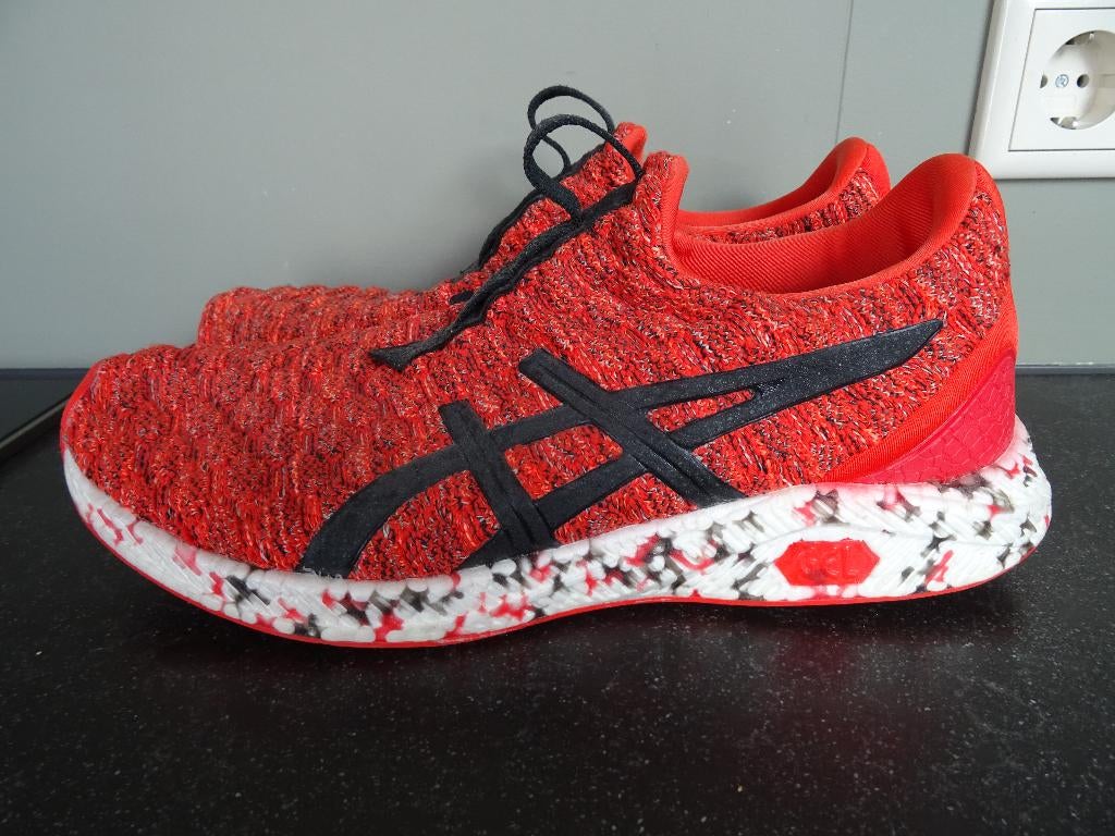 ASICS HYPER-GEL KENZEN maat 43,5, hardloopschoenen., Gebruikt, Hardloopschoenen, Ophalen of Verzenden, Hardlopen