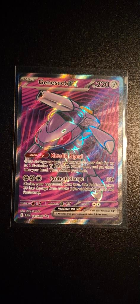 Genesect, Ophalen of Verzenden, Zo goed als nieuw, Losse kaart, Foil