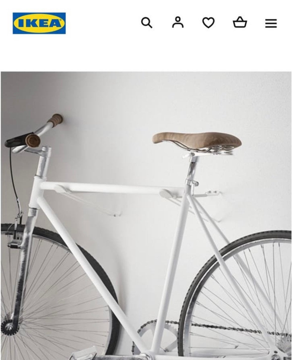 SKRÄLL FIETSBEUGELS IKEA, Ophalen of Verzenden, Zo goed als nieuw