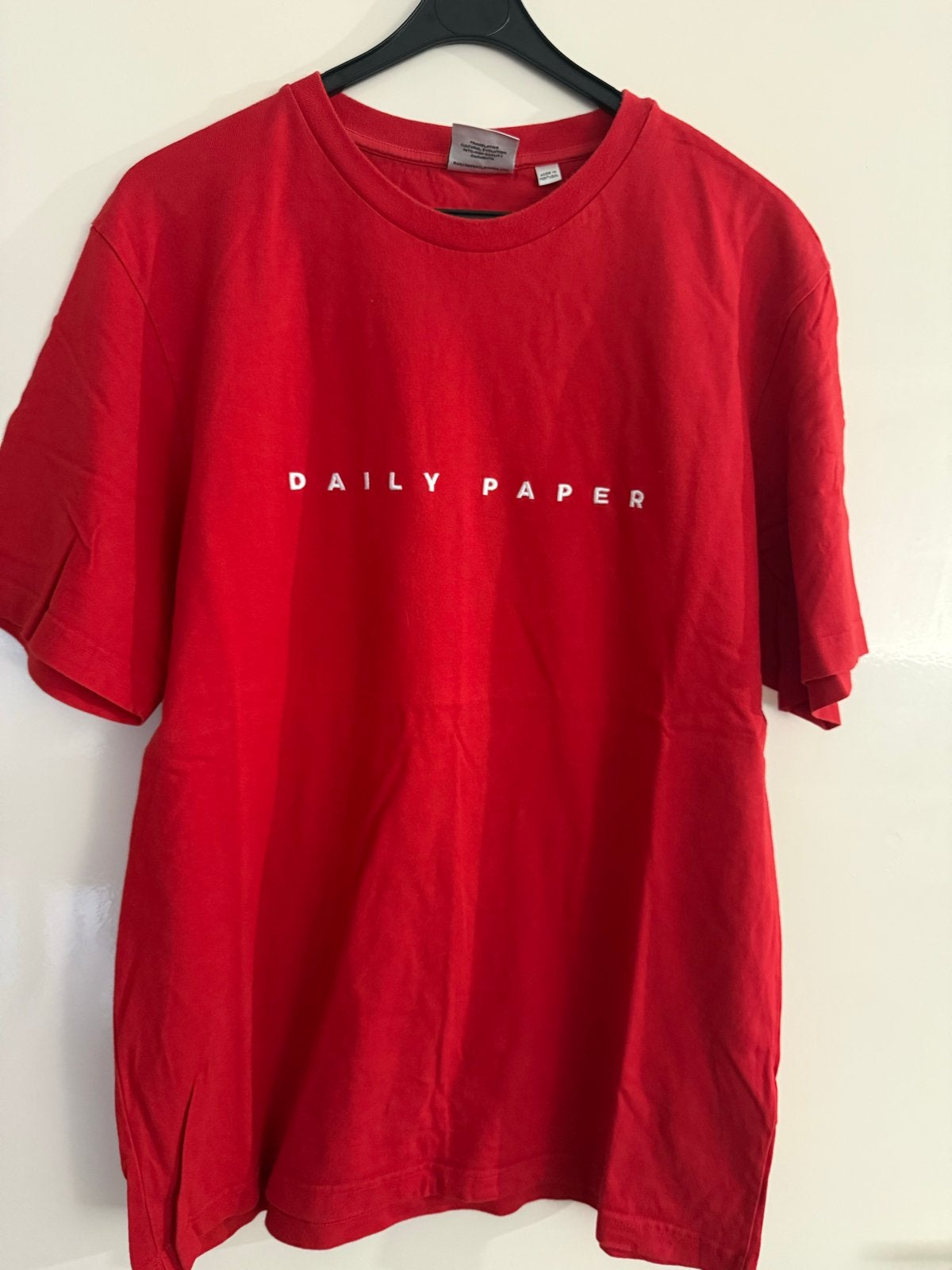 Daily Paper T-shirt - Goede kwaliteit en staat, Verzenden, Zo goed als nieuw, Maat 52/54 (L), Rood