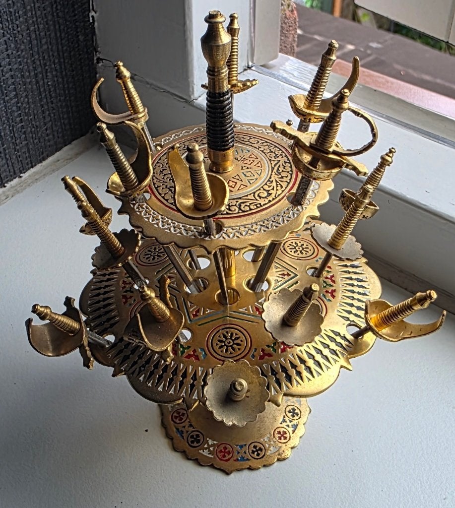 Vintage Toledo-set van 18 zwaardvormige prikkertjes, Ophalen of Verzenden, Huis en Inrichting