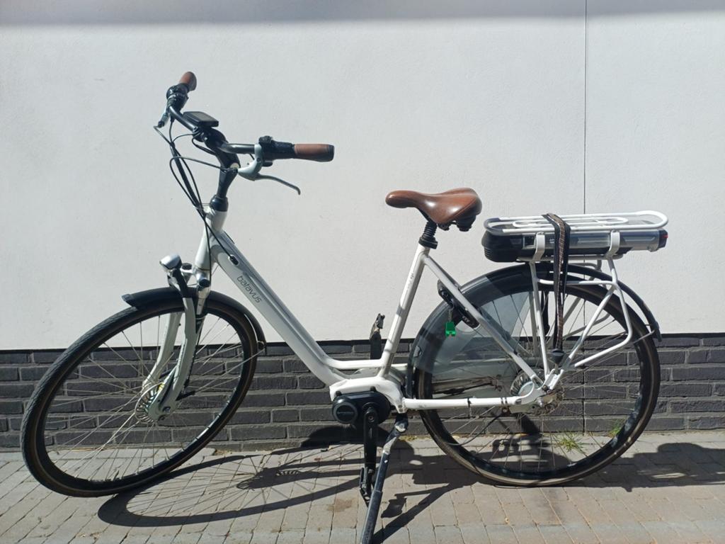 Batavus elektrische fiets middenmotor wayz ego wit, Gebruikt, Batavus, Ophalen of Verzenden, 47 tot 51 cm
