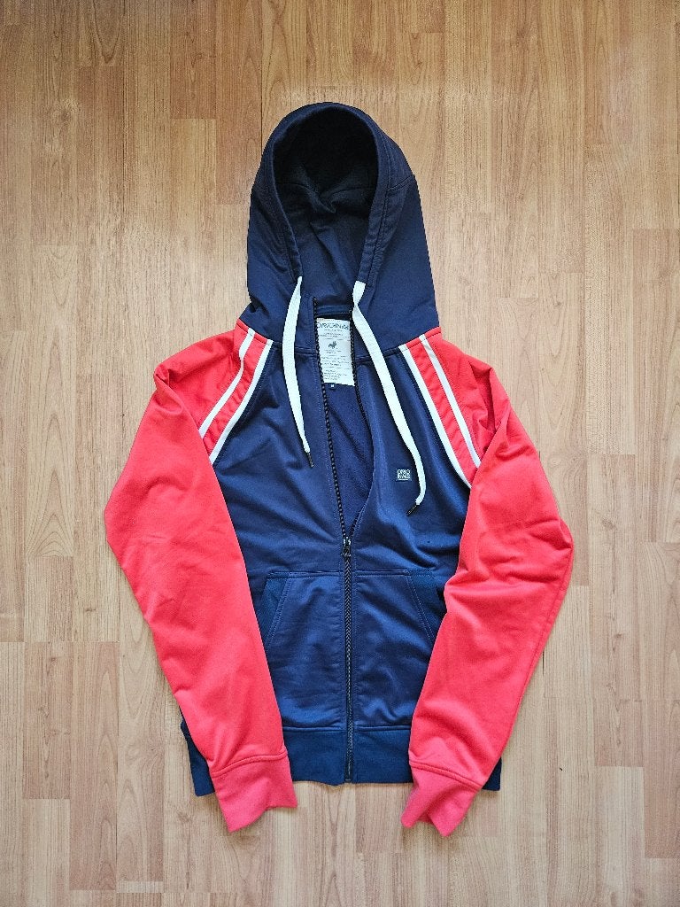 Jack & Jones Hoody Jack Met Rits Maat M Blauw Rood Jas 2014, Ophalen of Verzenden, Gedragen, Jack & Jones, Maat 48/50 (M)