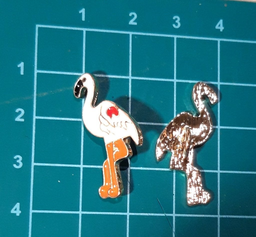 Nieuwe Ooievaar Decoratie met Vast Oogje, Overige materialen, Wit, Onbekend, Nieuw