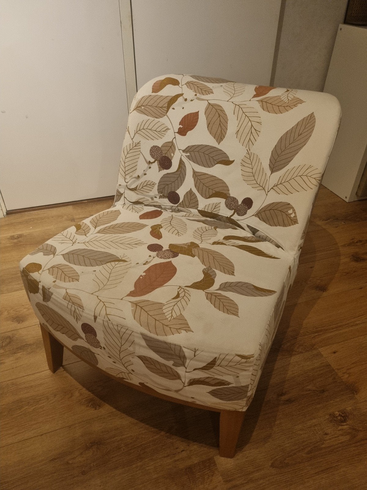 IKEA Stockholm stoel met bladmotief, Huis en Inrichting, Ophalen, Hout, Gebruikt, Overige kleuren