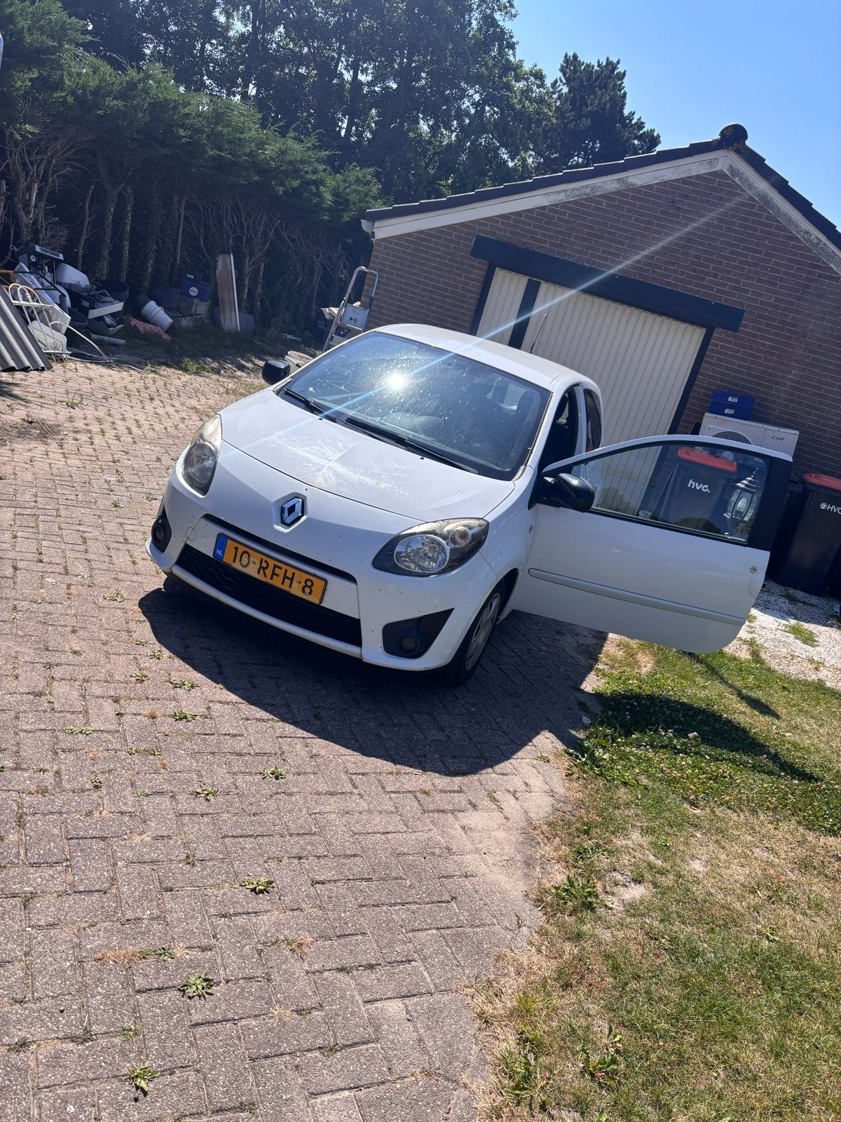 Renault Twingo 1.5 DCI 63KW 2011 Wit, Voorwielaandrijving, 4 cilinders, Origineel Nederlands, Elektrische ramen