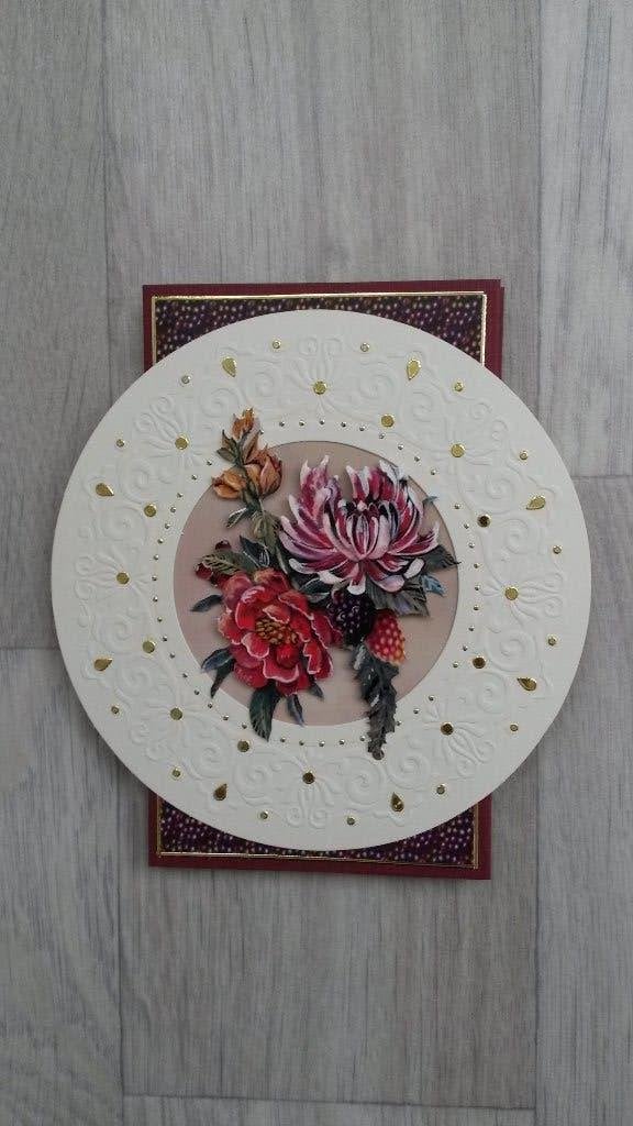 Zelfgemaakte kaart met envelop, Hobby en Vrije tijd, Kaarten | Zelfgemaakt, Ophalen of Verzenden, Nieuw, Overige thema's