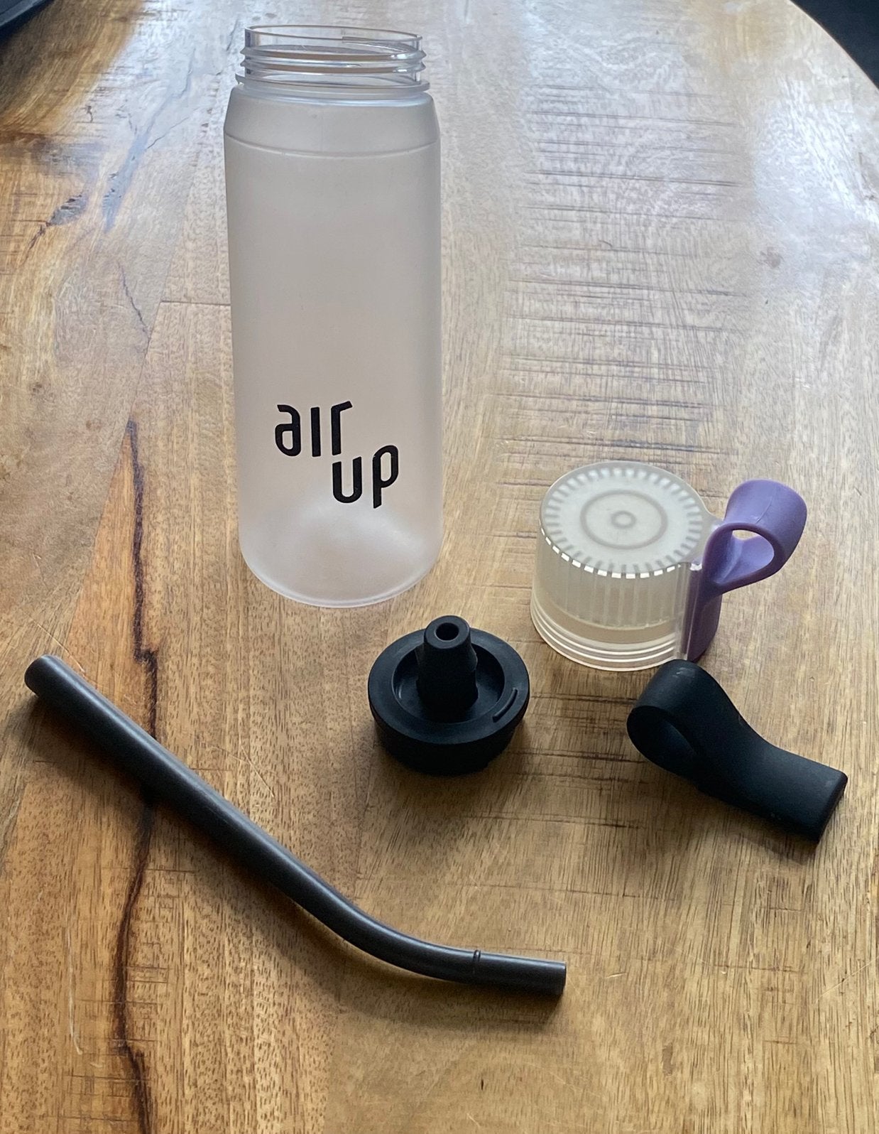 Air Up Twist Pearl White 650 ML, Sport en Fitness, Bidons, Ophalen of Verzenden, Zo goed als nieuw