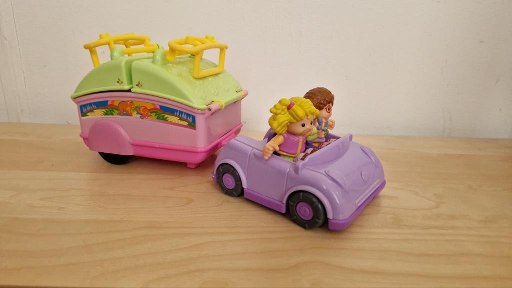 Little People Sarah Lynn Camping Adventure speelset., Kinderen en Baby's, Speelgoed | Fisher-Price, Ophalen of Verzenden