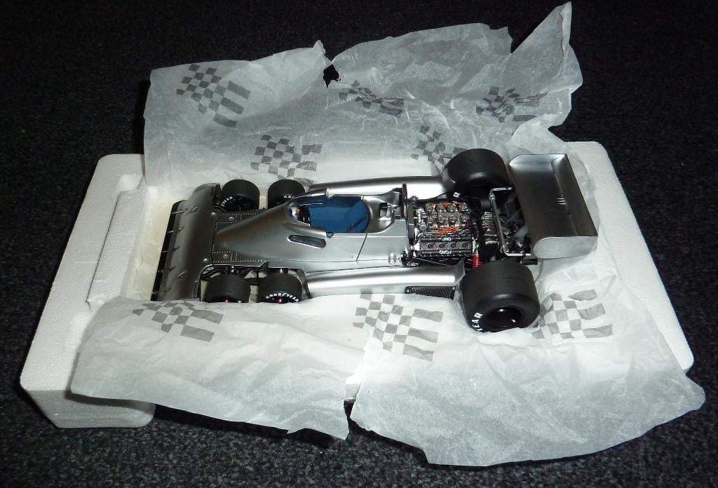 1976 - Tyrrell P34 Ford - Exoto anniversary edition, Ophalen of Verzenden, Zo goed als nieuw, Auto, Overige merken