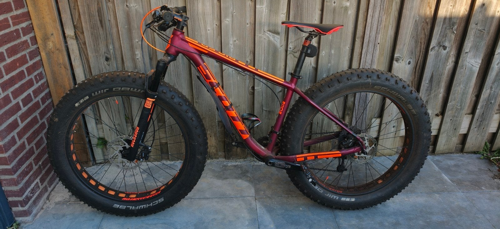 Scott Big Ed Fatbike | Maat M | Originele Scott MTB, Gebruikt, Hardtail, 49 tot 53 cm, Schijfrem