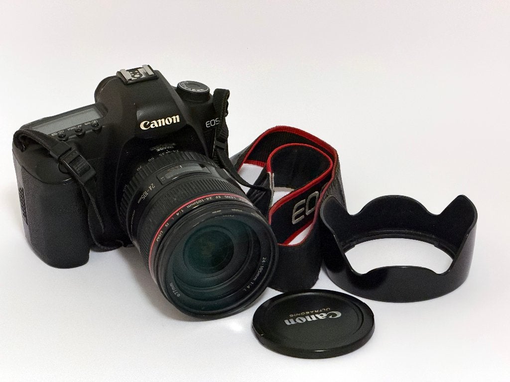 Canon EOS 5D Mark II + EF 24-105mm f/4L IS USM, Audio, Tv en Foto, Fotocamera's Digitaal, Ophalen, Gebruikt, Spiegelreflex, Geheugenkaart