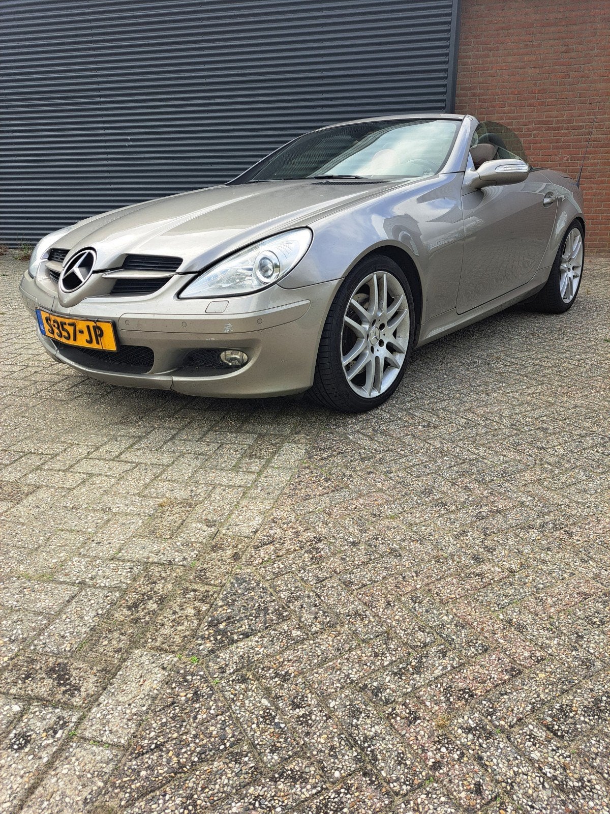 Mercedes 350 slk v6   bwj  2005.  270 pk. inruil mogelijk, 1385 kg, Cabriolet, 3498 cc, 75 €/maand
