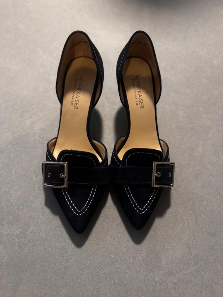 Peter kaiser nieuw, Schoenen met lage hakken, Blauw, Ophalen of Verzenden, Zo goed als nieuw