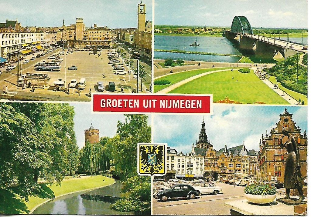 Nijmegen- -4-luik., Verzenden, 1980 tot heden, Gelopen, Gelderland