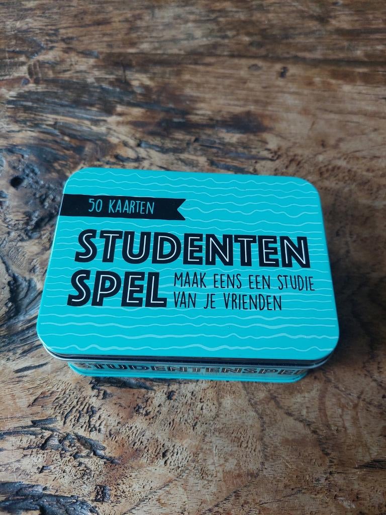 Studentenspel kaartspel, Hobby en Vrije tijd, Gezelschapsspellen | Kaartspellen, Ophalen of Verzenden, Nieuw