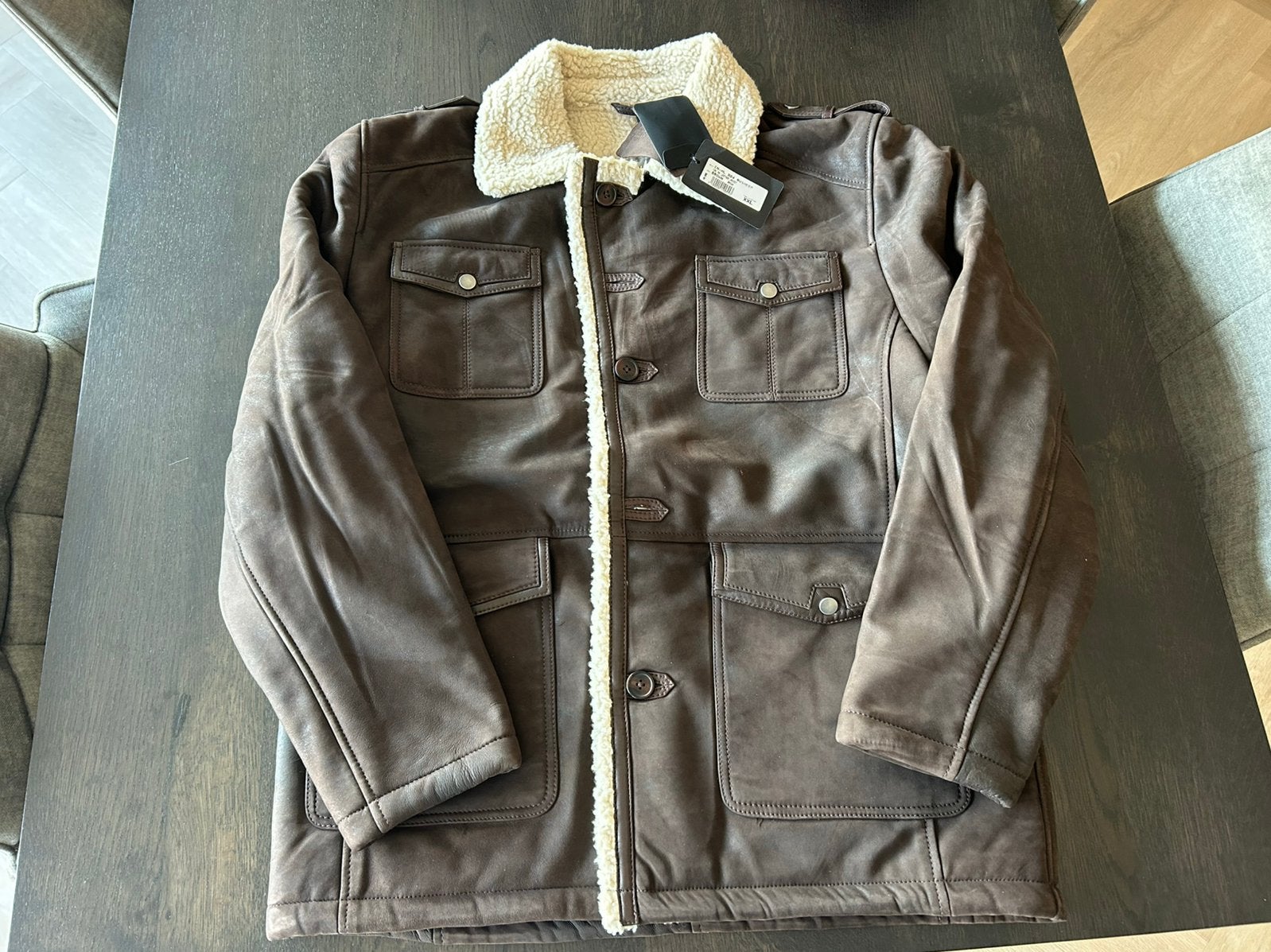 Costume National (C’N’C) ‘RU’ leren jas, XXL, Overige kleuren, Nieuw, Overige maten, Ophalen of Verzenden