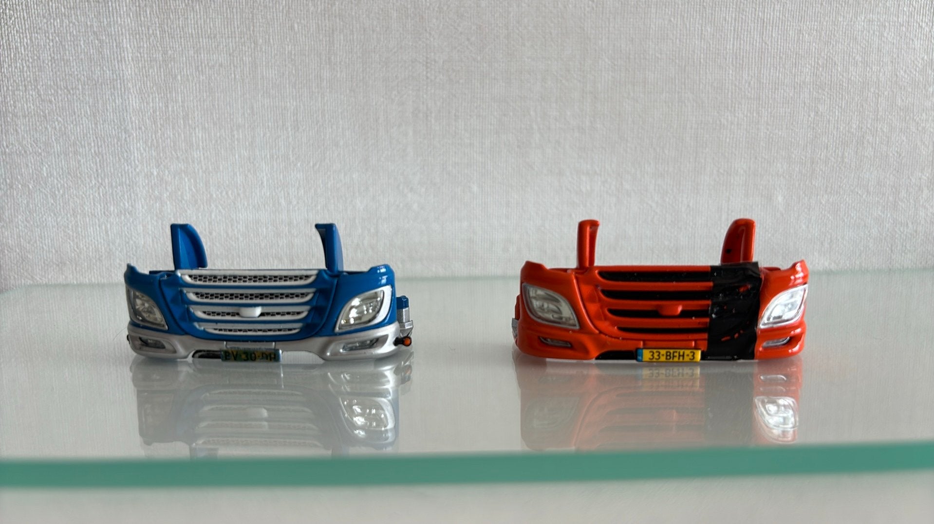 WSI DAF XF ondergrille 2x, Hobby en Vrije tijd, Modelauto's | 1:50, Ophalen of Verzenden, Zo goed als nieuw, Overige typen, Wsi