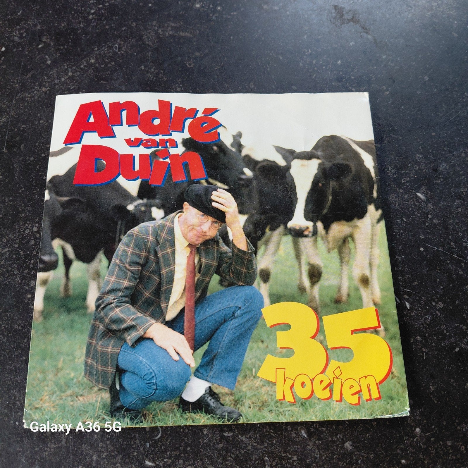 André van Duin - 35 Koeien  vinyl Single, Ophalen of Verzenden, Gebruikt, Overige formaten, Overige genres