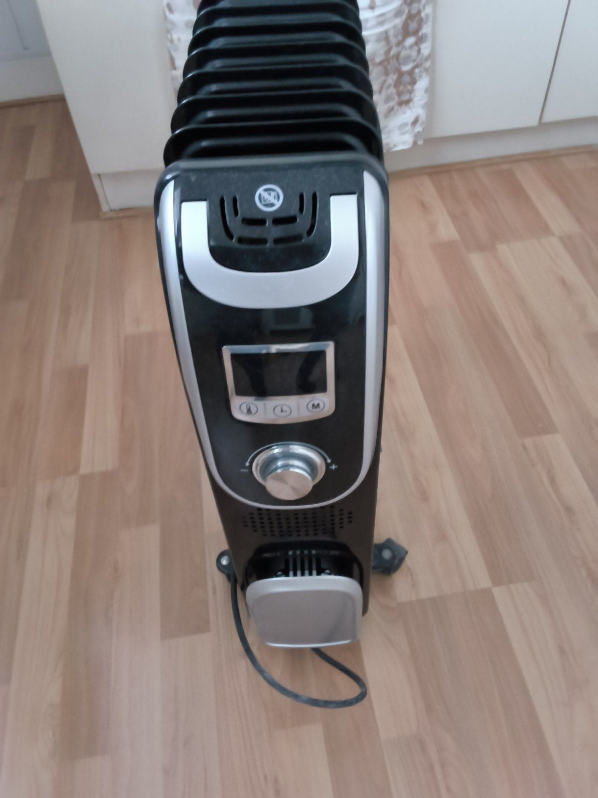 electrische kache olie gevuld ziver zwart, Huis en Inrichting, Ophalen, Zo goed als nieuw, Elektrisch, Overige soorten