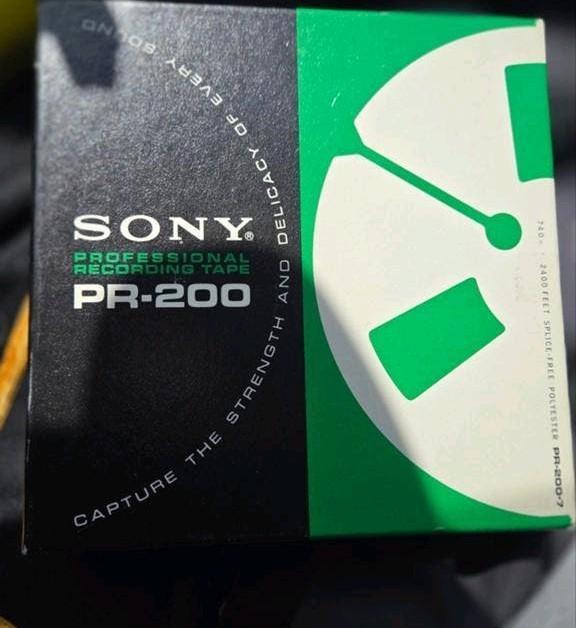 2x nos 18cm Sony Tape nieuw, Audio, Tv en Foto, Bandrecorders, Ophalen of Verzenden