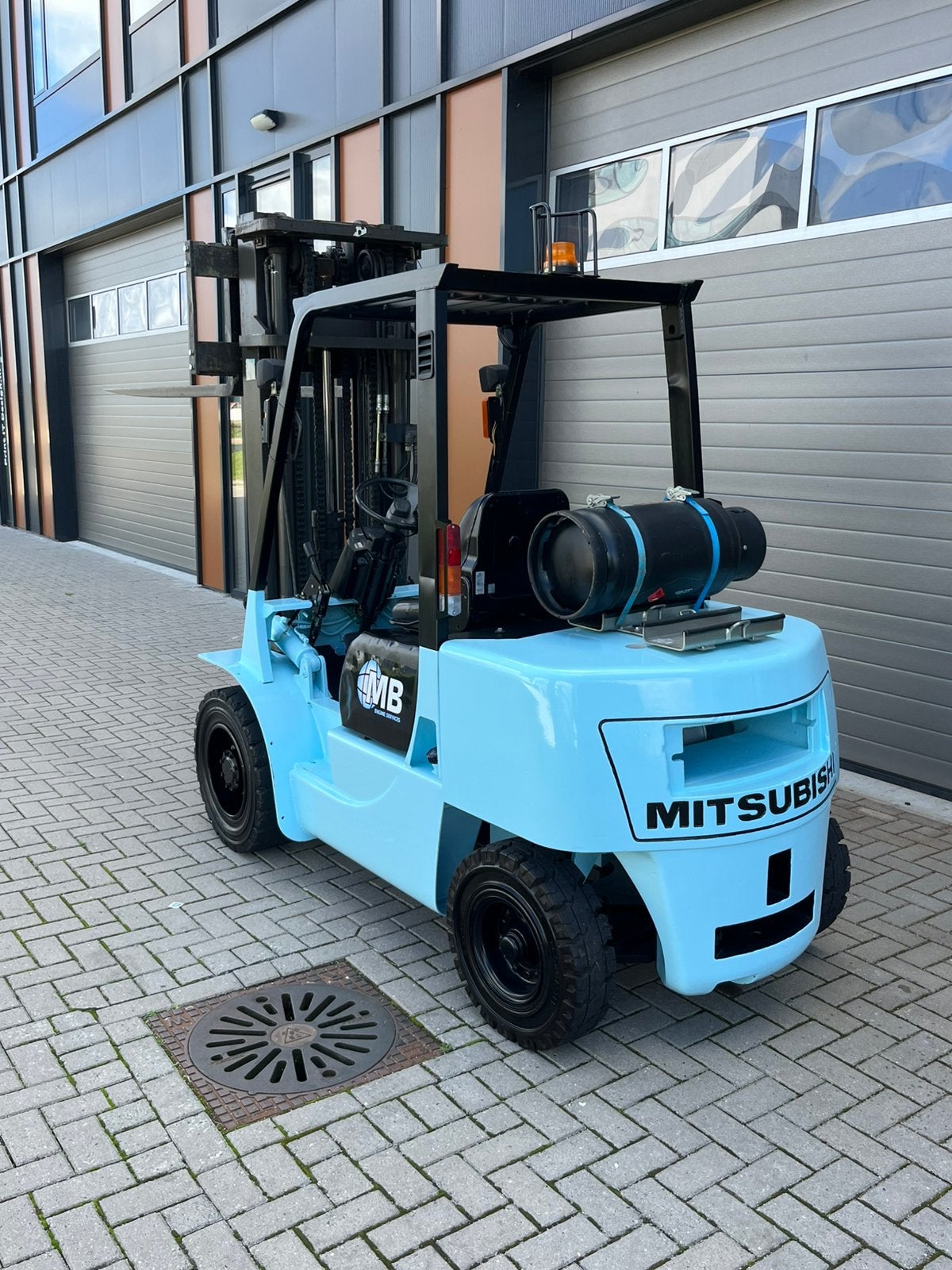 Mitsubishi lpg heftruck 3 tonner, Tot 1000 kg, Ophalen of Verzenden, Diesel, Heftruck