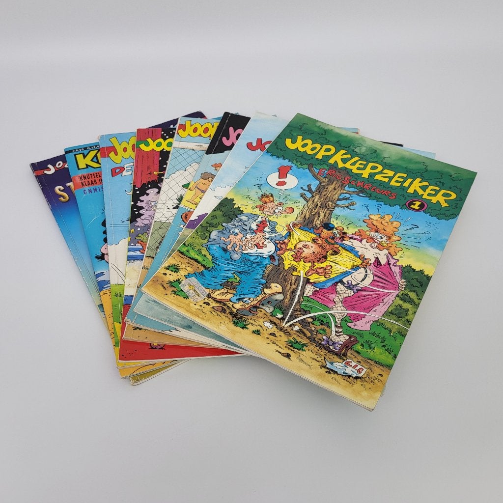 Joop Klepzeiker - Verschillende titels, Meerdere stripboeken, Verzenden, Gelezen