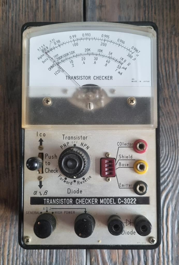 Transistor checker C 3022, Ophalen of Verzenden, Gebruikt, Elektriciteit