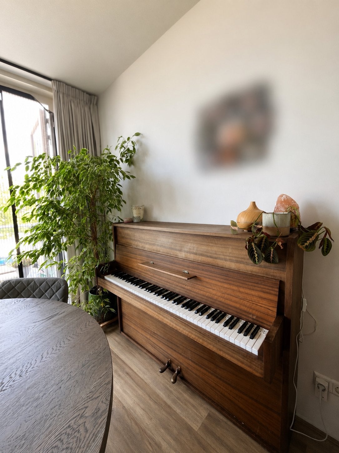 Zimmerman piano, Ophalen, Gebruikt, Bruin, Piano