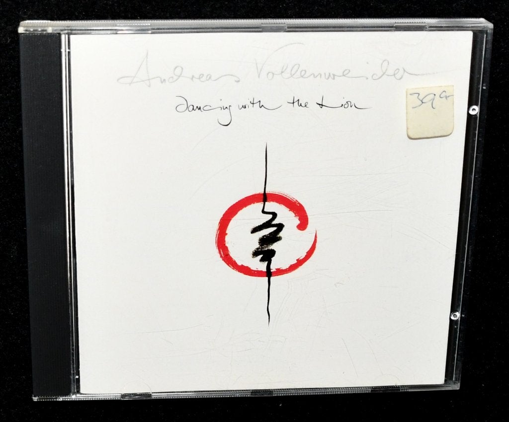 Andreas Vollenweider - Dancing With The Lion (CBS, 1989), Ophalen of Verzenden, Zo goed als nieuw, Electronic Rock