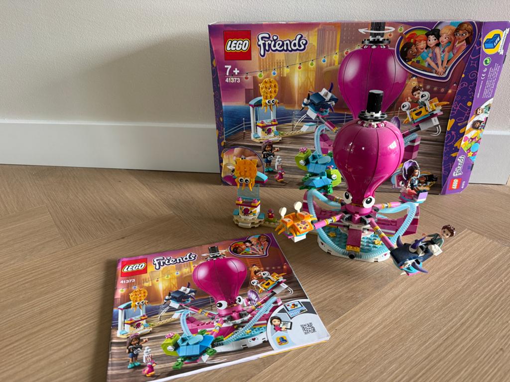 LEGO Friends 41373 Grappige Octo-achtbaan, Lego, Friends, Ophalen of Verzenden, Zo goed als nieuw