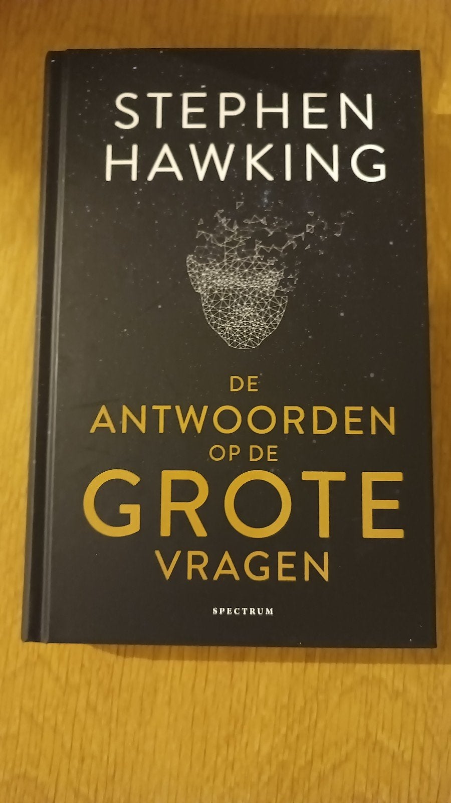 Stephen Hawking - De antwoorden op de grote vragen, Stephen Hawking, Ophalen of Verzenden, Zo goed als nieuw, Natuurwetenschap