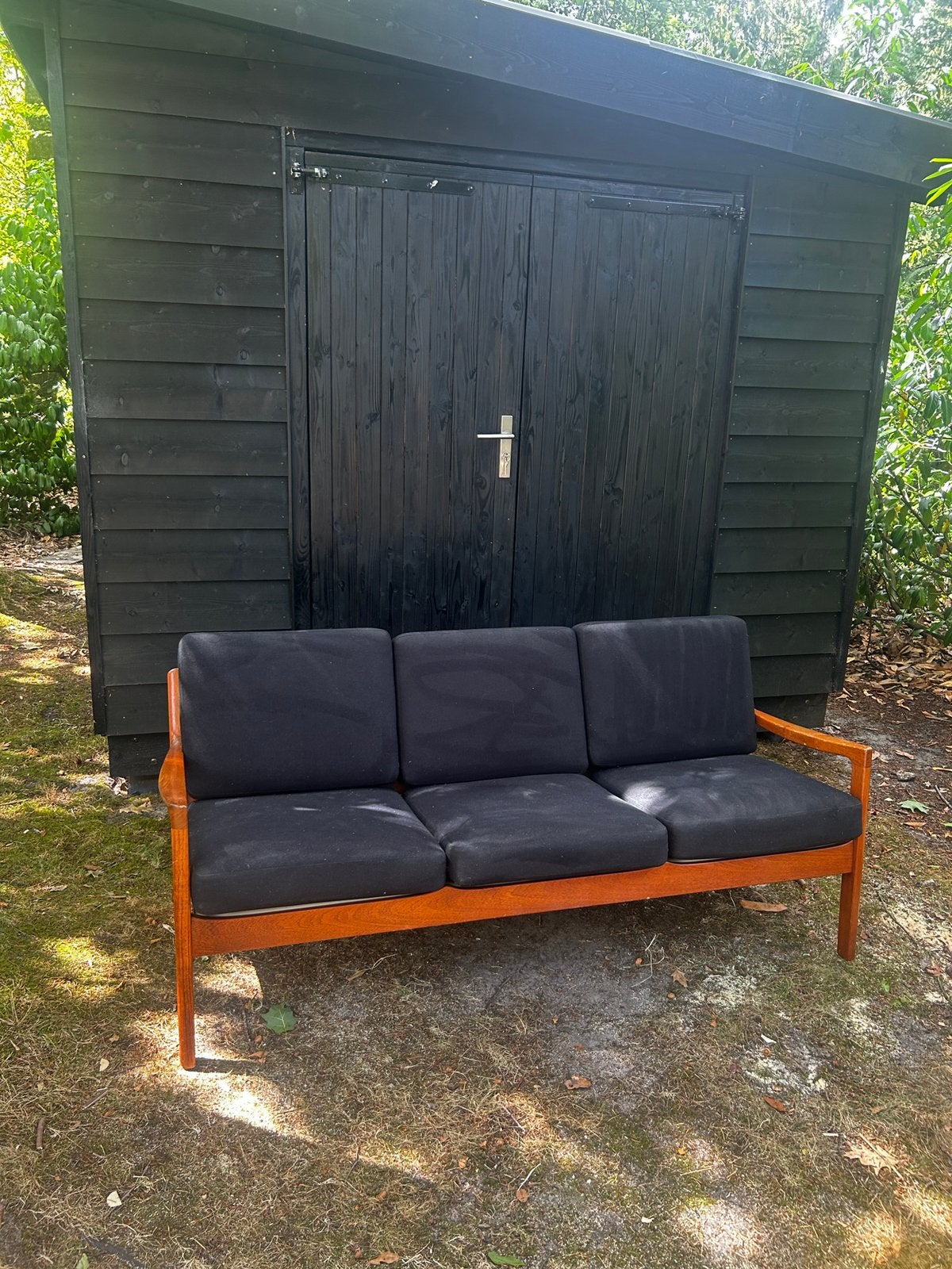 Ole Wanscher Deens design bank, Huis en Inrichting, 150 tot 200 cm, Driepersoons, 75 tot 100 cm, Ophalen of Verzenden