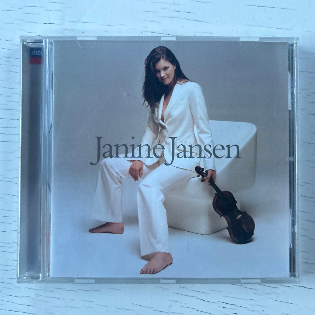 GESIGNEERD | Janine Jansen | 2003 | CD, Overige componisten, Inclusief doosje, Ophalen of Verzenden, Zo goed als nieuw