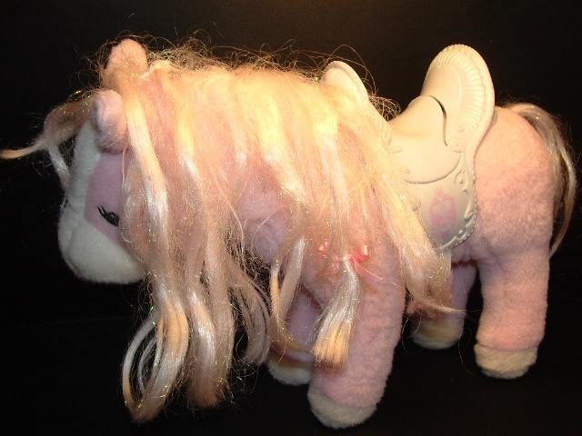 ZAPF CREATION PAARD VAN BABY BORN PLUCHE LICHTROZE, Ophalen of Verzenden, Nieuw, Overige typen