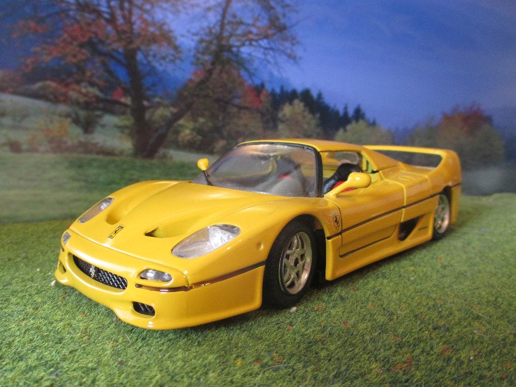 1:24 Ferrari F50 - Maisto, Ophalen of Verzenden, Zo goed als nieuw, Maisto