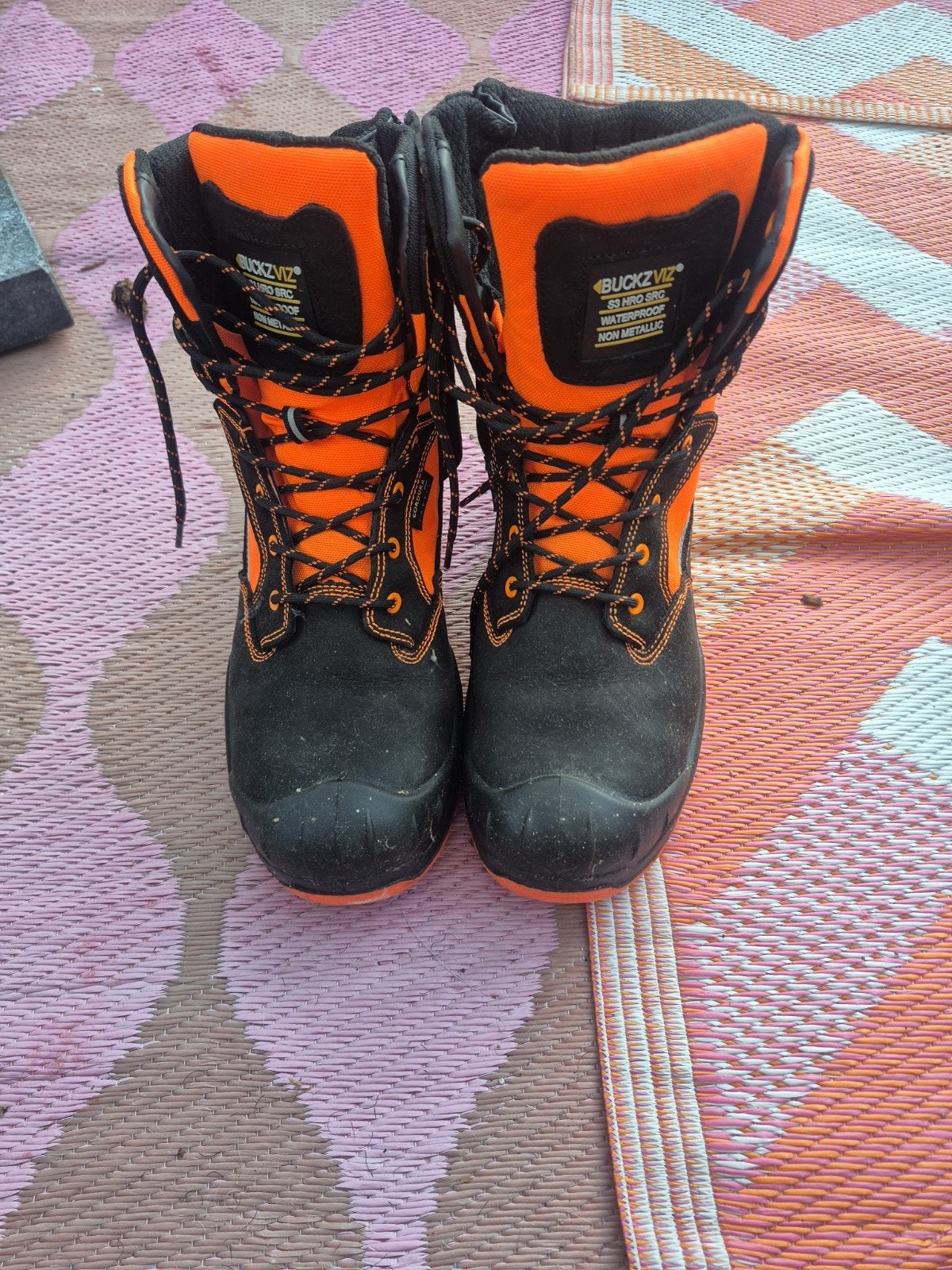 Buckbootz S3 HRO SRC Waterdichte Veiligheidslaarzen maat 46, Ophalen of Verzenden, Gebruikt