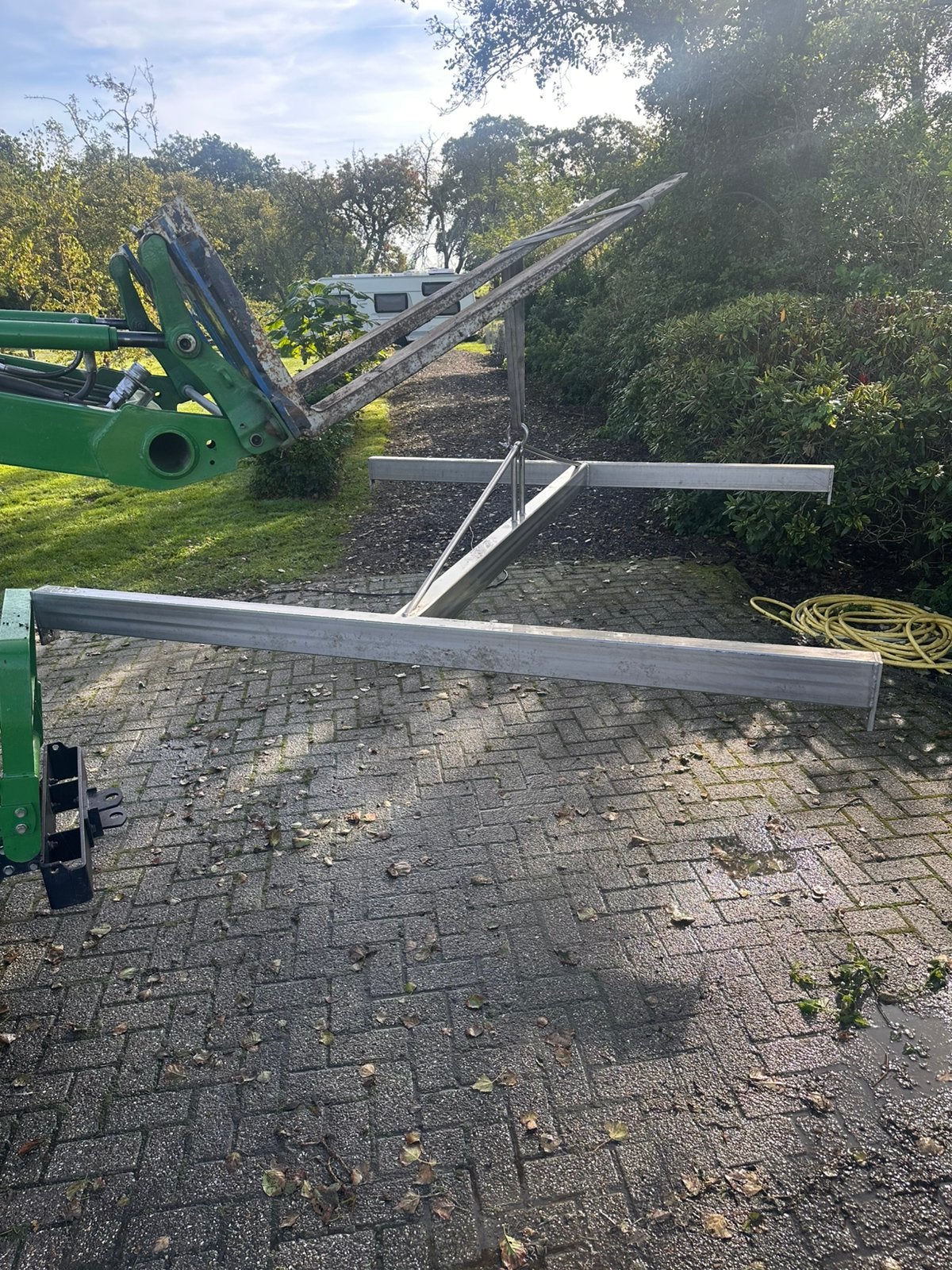 RVS hijsframe evenaar., Ophalen, Zo goed als nieuw, Overige typen