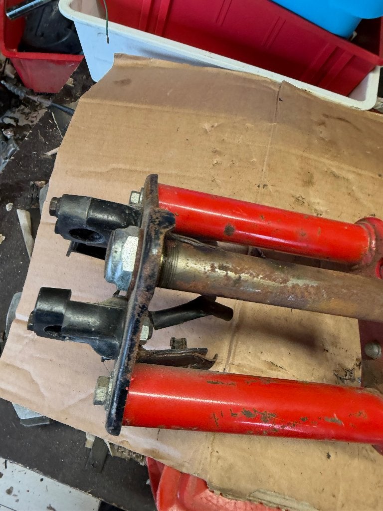 Honda PX voorvork in prima staat, Ophalen of Verzenden, Gebruikt, Frame, Honda
