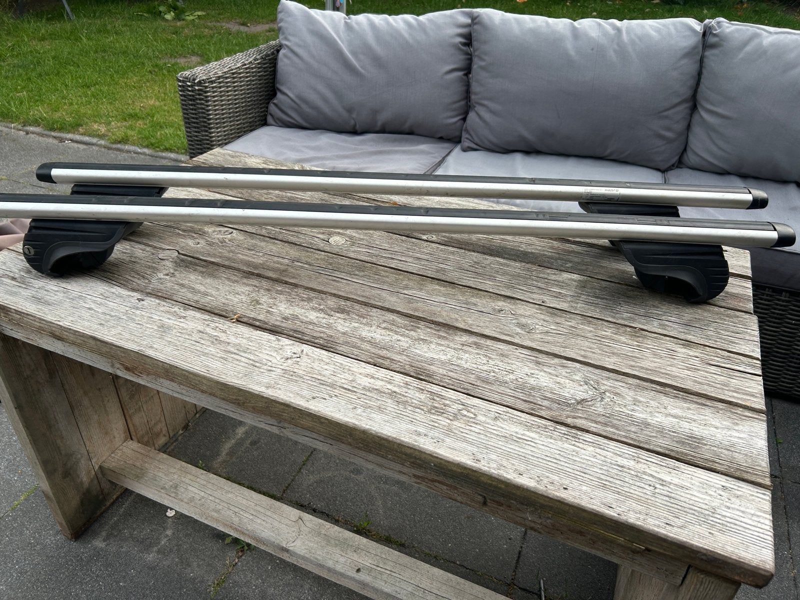 Hapro Cronos +109 ALU dakdragers, Auto diversen, Dakdragers, Ophalen, Gebruikt