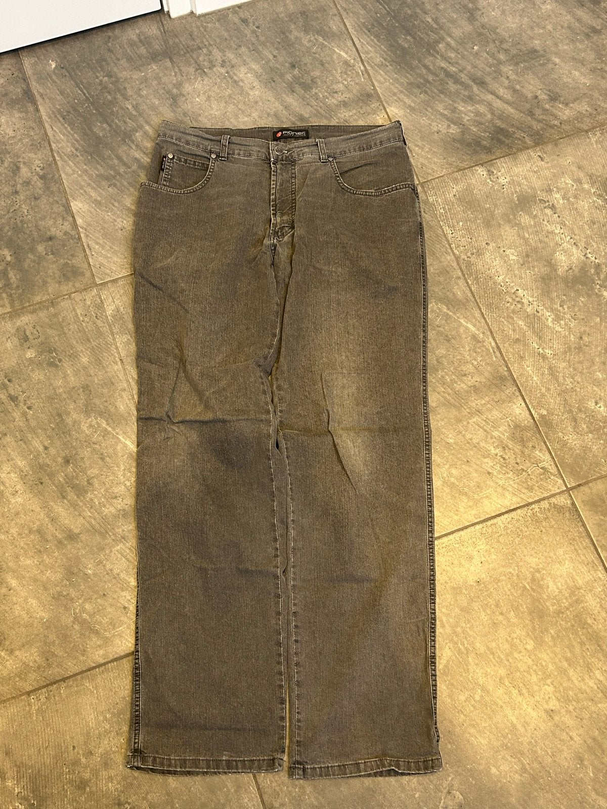 Pionier Jeans & Casuals Peter spijkerbroek W36/L34, Ophalen of Verzenden, Gedragen, Grijs, W36 - W38 (confectie 52/54)