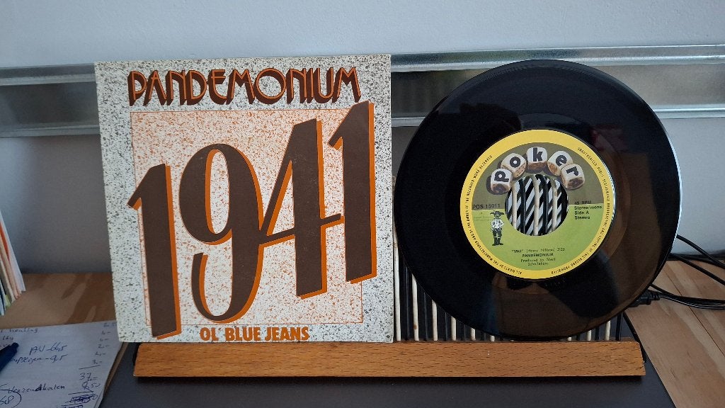 Pandemonium-1941(719) 1 euro vaste prijs, Ophalen of Verzenden, Zo goed als nieuw, 7 inch, Pop