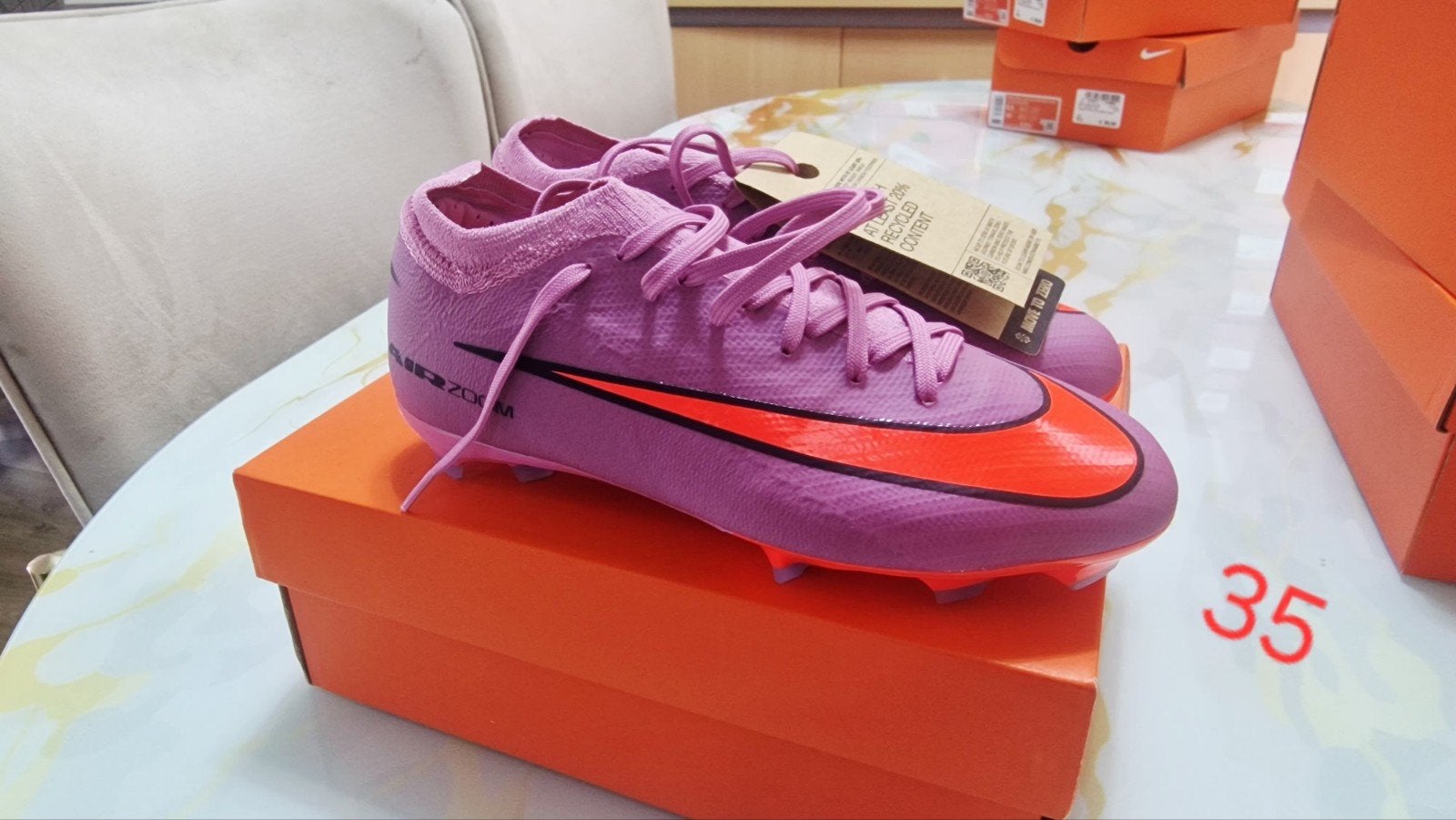 Nike Mercurial Superfly Air Zoom Voetbalschoenen - Maat 35, Ophalen of Verzenden