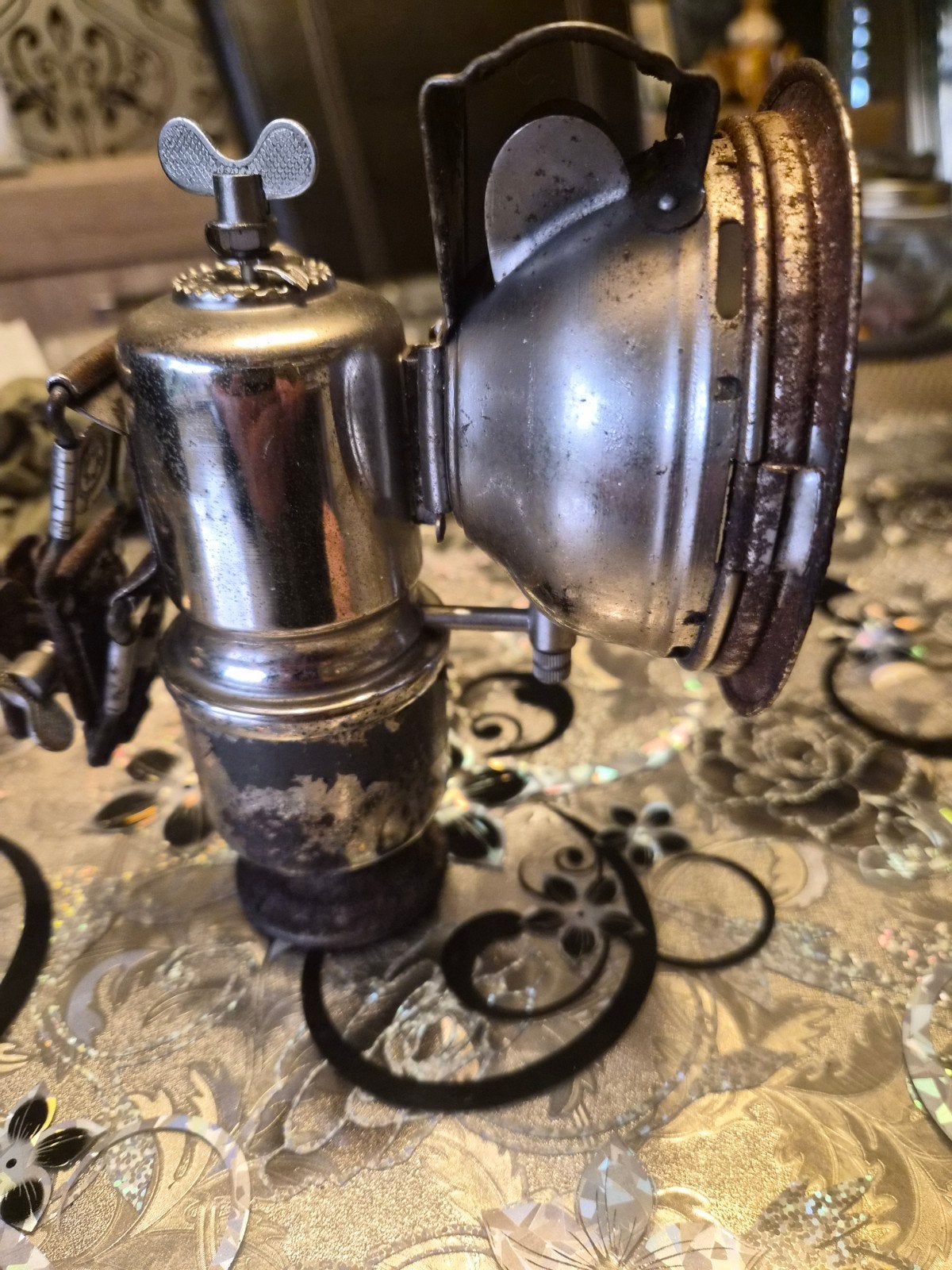 carbid. fiets lampen, Ophalen of Verzenden