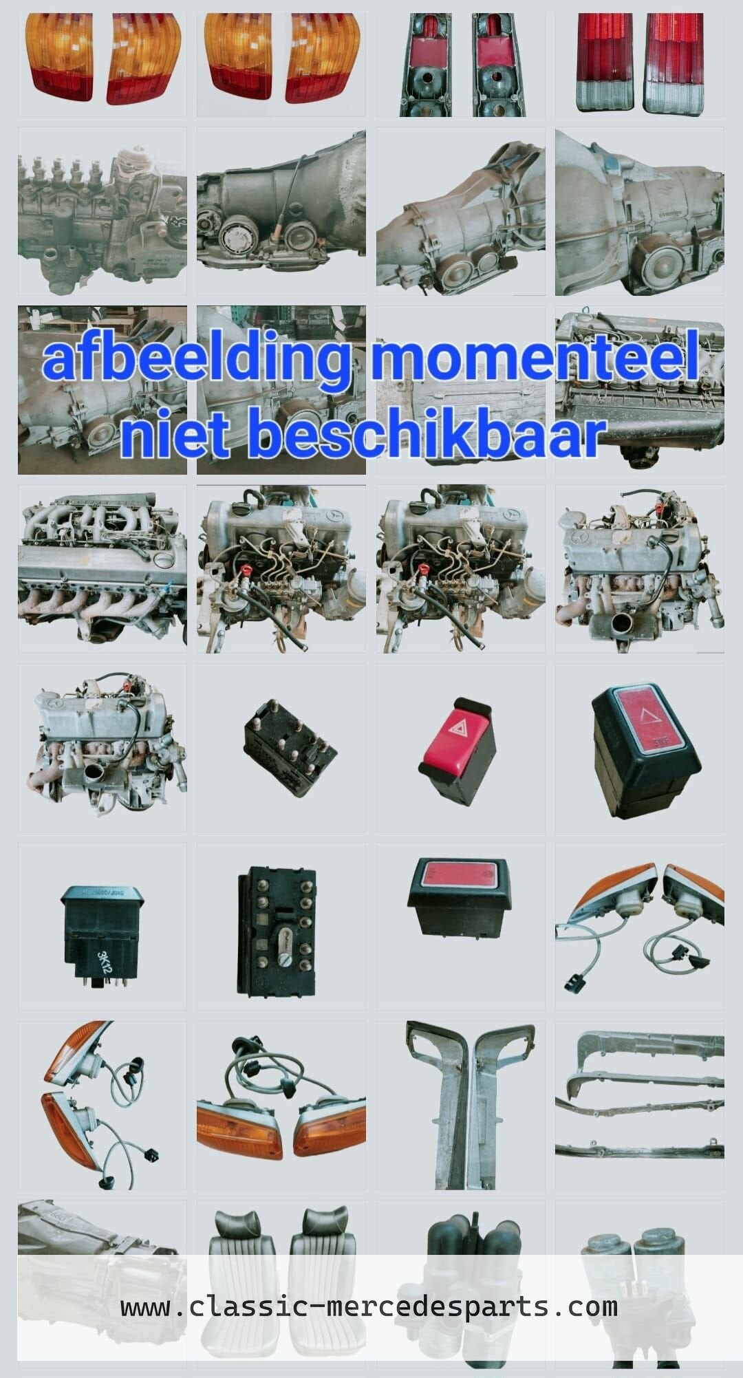 Achterruit Mercedes oldtimer type w116 getint, Ophalen, Gebruikt, -, -