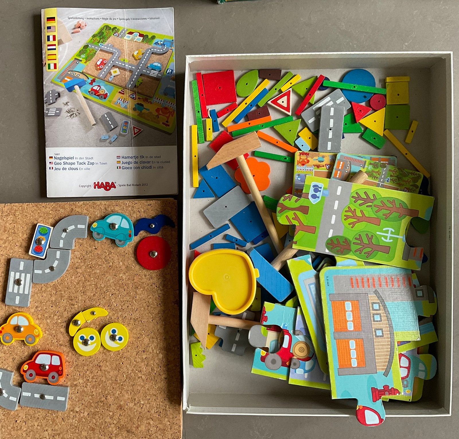 Haba Hamertje tik set, thema stad, Ophalen of Verzenden, Zo goed als nieuw