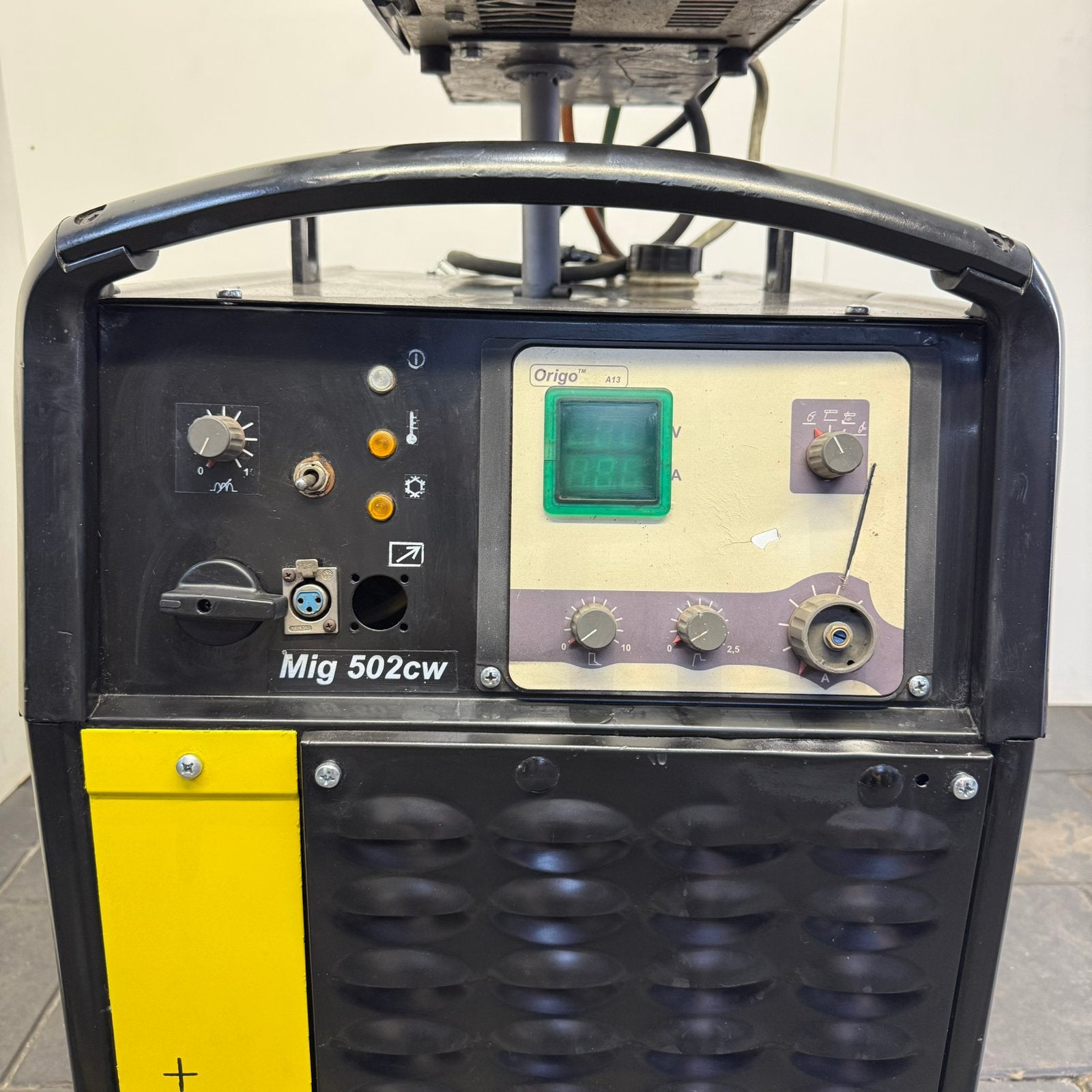 ESAB Origo Mig 502cw MIG/MAG C02 Lasapparaat WTGK 500A 380V, Gebruikt, ESAB AB, Order@esab.se, Ophalen of Verzenden