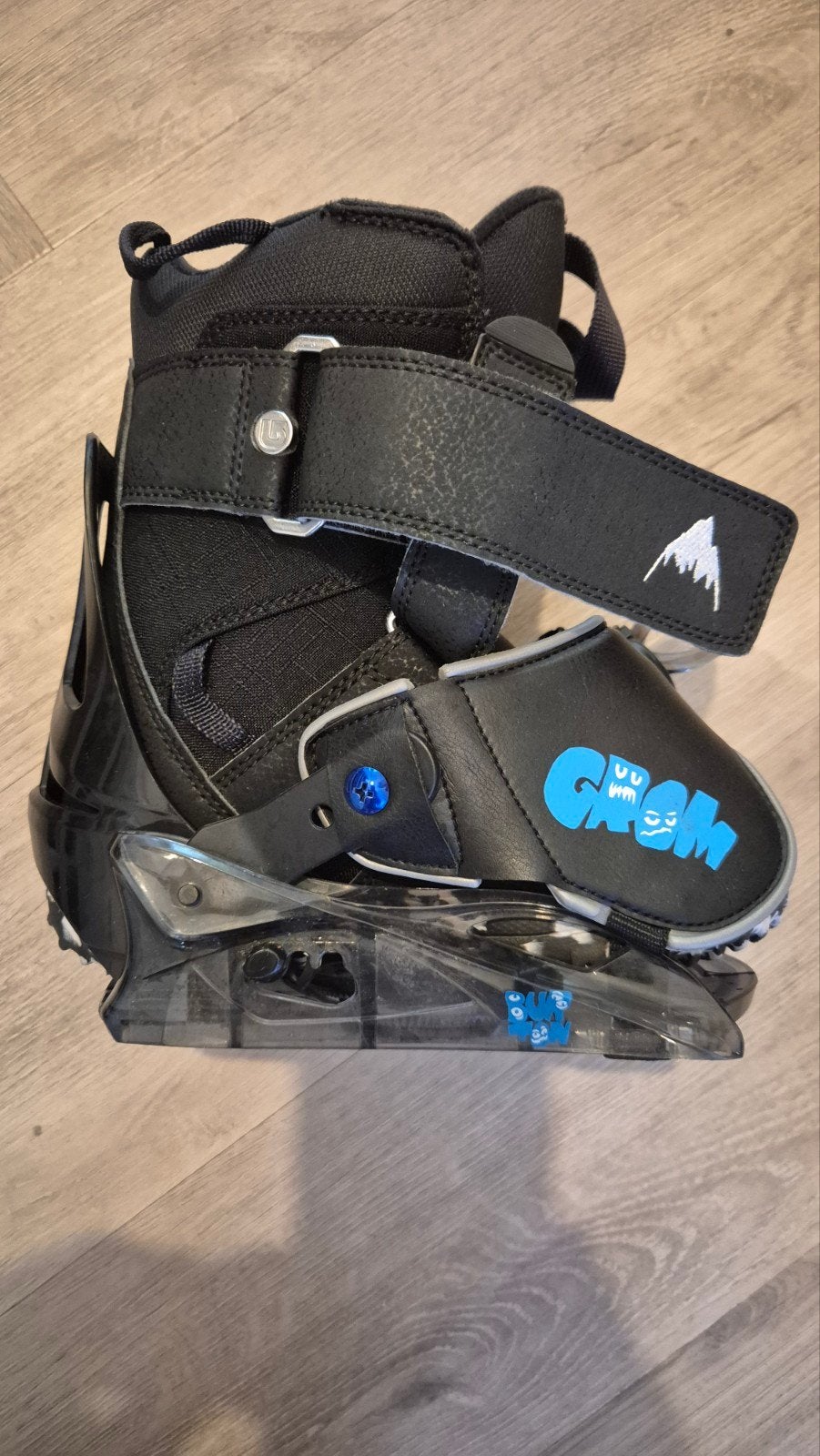 Burton Mini-Grom Snowboard Boots Maat 29 (EU) en bindigen S, Ophalen of Verzenden, Gebruikt, Schoenen