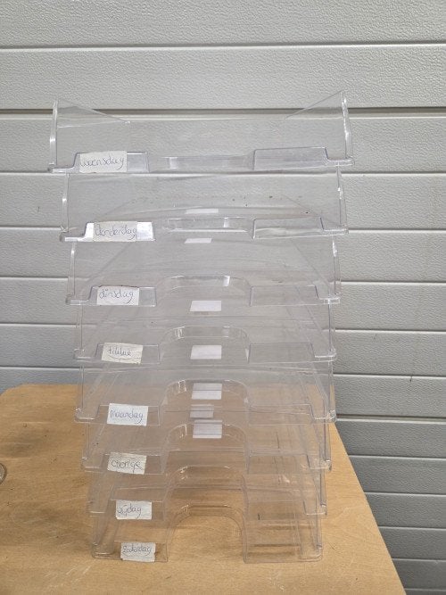 papier bakken 7 stuks voor a4, Ophalen of Verzenden, 'T Olde Gre-j, Info@toldegrej.nl, Endepoelstraat 20f Didam