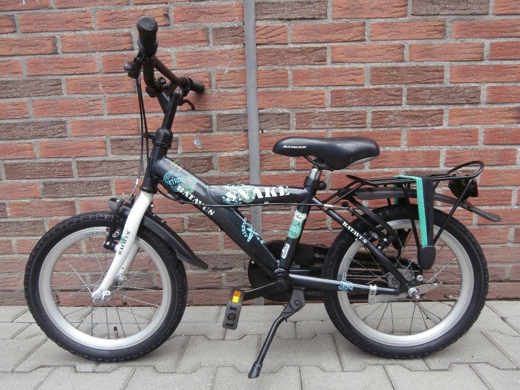 Mooie Batavus Snake 16 inch jongensfiets. RIJKLAAR!, Ophalen, Terugtraprem, Batavus, 16 tot 20 inch